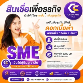 สินเชื่อเพื่อธุรกิจSME